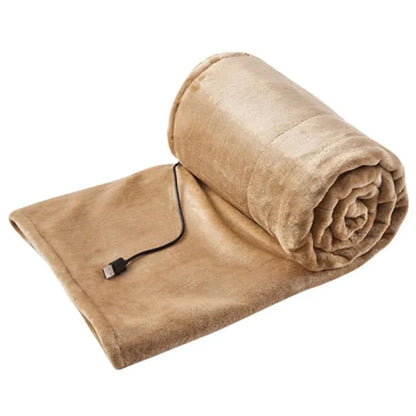 HEATEASE – USB Heated Blanket: 3 Adjustable Heat Settings