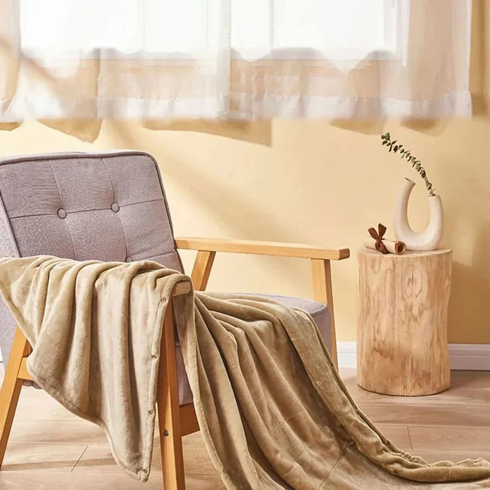 HEATEASE – USB Heated Blanket: 3 Adjustable Heat Settings