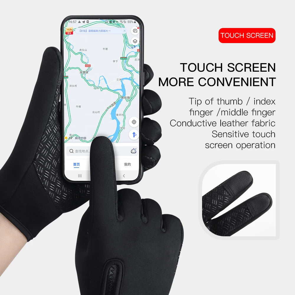 Electric Heated Winter Gloves for Cycling & More