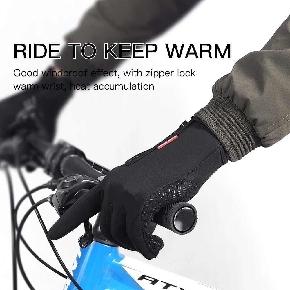 Electric Heated Winter Gloves for Cycling & More