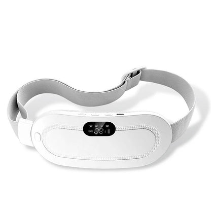 Abdominal and back warming belt with massage feature