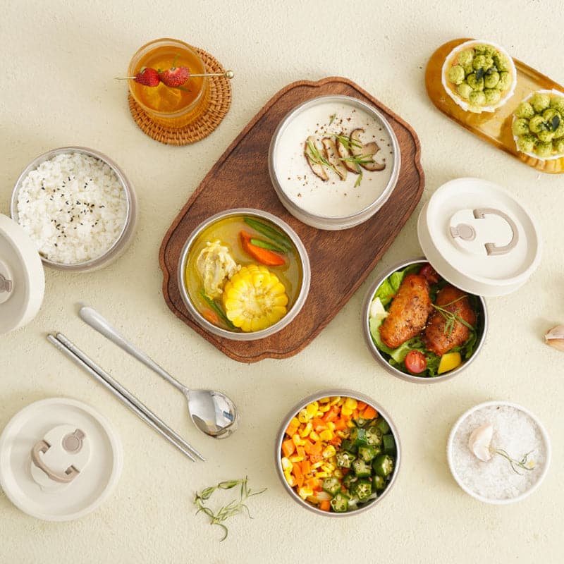 HEATLOX – Double-walled, insulated lunchbox for long-lasting heat retention