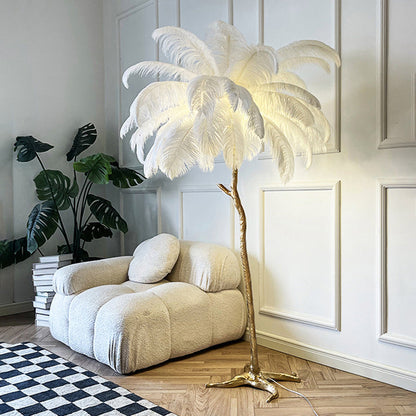 High Feather Lamp That Brings Luxury to Any Interior!