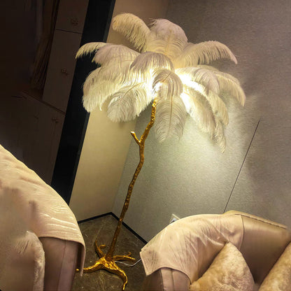 High Feather Lamp That Brings Luxury to Any Interior!