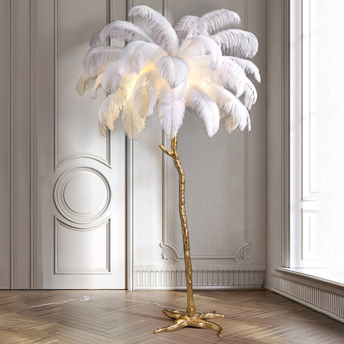 High Feather Lamp That Brings Luxury to Any Interior!
