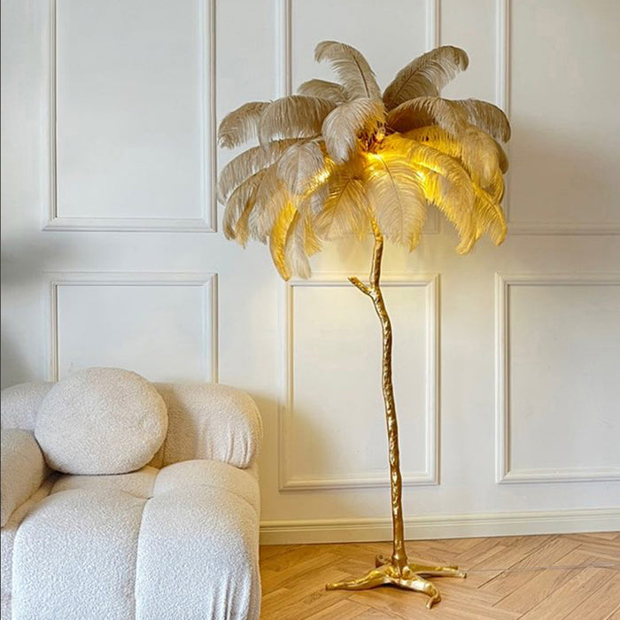 High Feather Lamp That Brings Luxury to Any Interior!