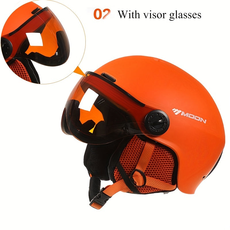 High-Quality Ski Helmet with Detachable Parts – Safe and Comfortable for Outdoor Activities