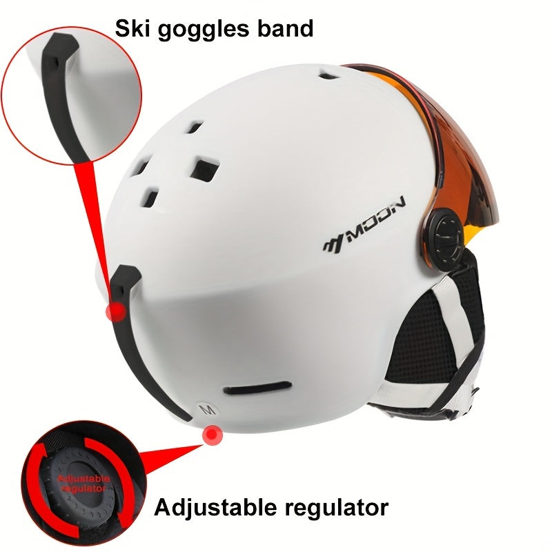 High-Quality Ski Helmet with Detachable Parts – Safe and Comfortable for Outdoor Activities