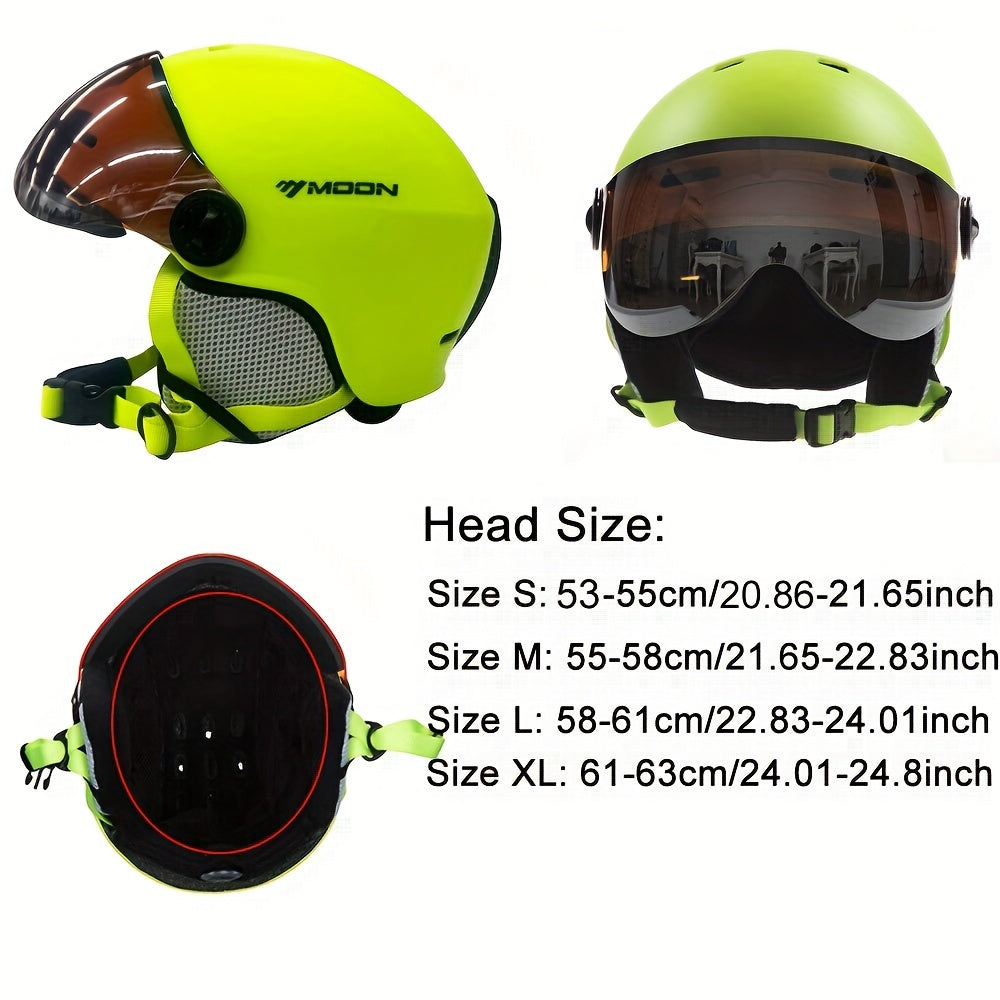 High-Quality Ski Helmet with Detachable Parts – Safe and Comfortable for Outdoor Activities