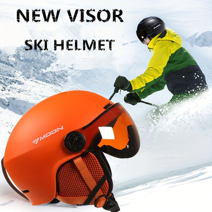 High-Quality Ski Helmet with Detachable Parts – Safe and Comfortable for Outdoor Activities