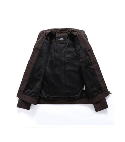 High Quality Stand-Up Collar Motorcycle Jacket