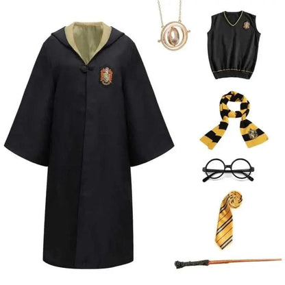 Hooded Wizard Coat Halloween Costume