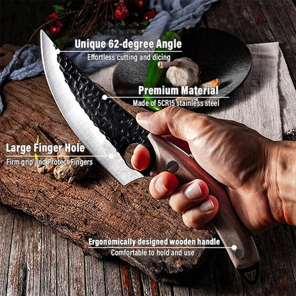 Huusk Knife - Premium Control Japanese Handmade Kitchen Knife