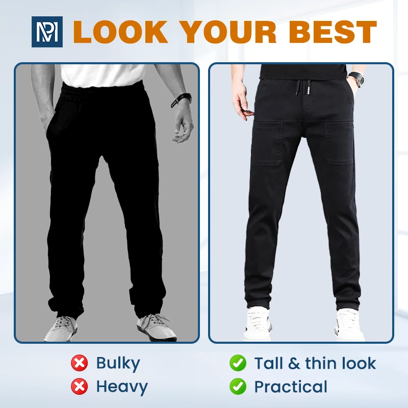 MultiPants - Men's High-Stretch Multi-Pocket Cargo Pants