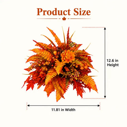 Hot Sale 50% Off Autumn Harvest Floral Garden Stake Arrangement