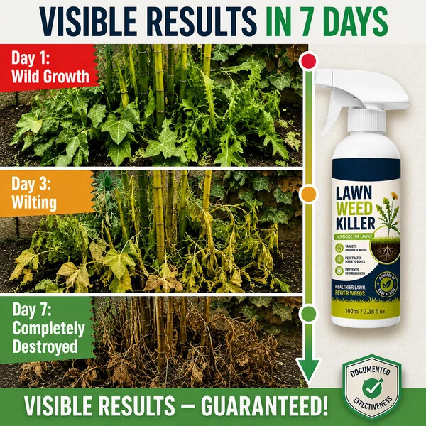 [Easy and stress-free weeding in the garden] Herbicide for domestic use