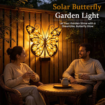 Solar Butterfly Light – Elegant Glow for Your Outdoor Space