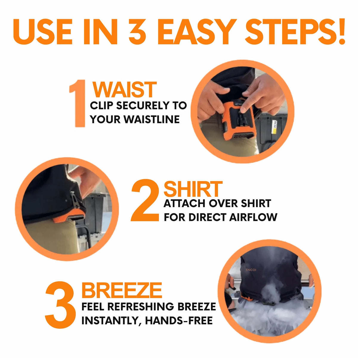Clip-On Cooling Fan – Summer Sale! Stay Cool Anywhere Limited Time Offer!