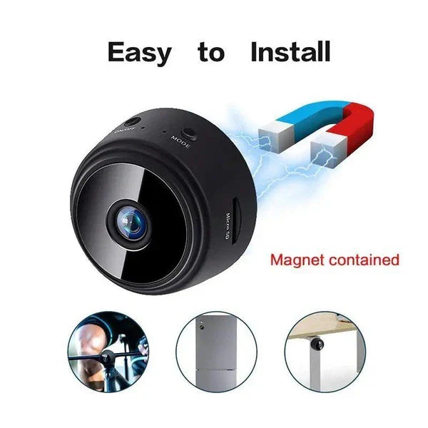 Hot Sale Mini WiFi Security Camera — 1080P HD with Magnetic Mount
