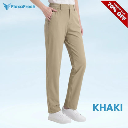 FlexaFresh - Unisex Ultra-Stretch Ice Silk Casual Pants