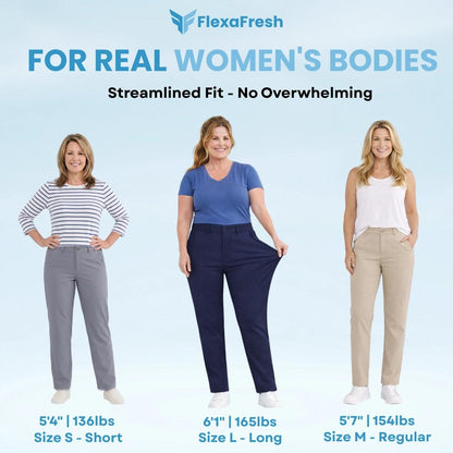 FlexaFresh - Unisex Ultra-Stretch Ice Silk Casual Pants
