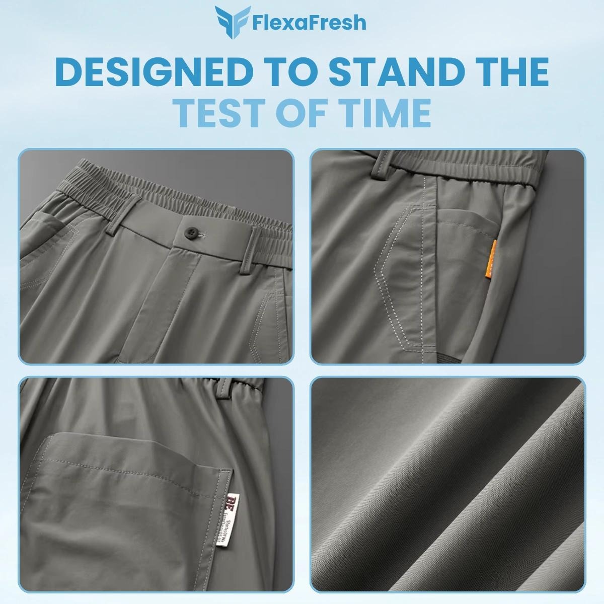 FlexaFresh - Unisex Ultra-Stretch Ice Silk Casual Pants