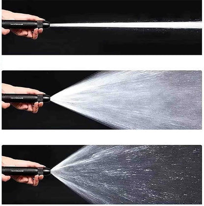 Home high-pressure car wash water gun with booster nozzle and hose, a must-have for watering plants and vegetables, and car washing.