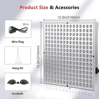Red & Infrared Light Therapy Panel