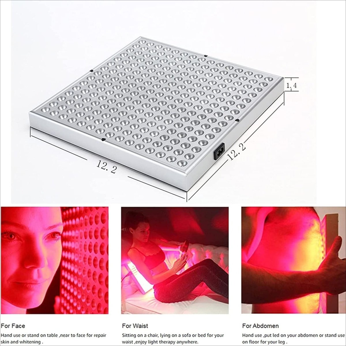 Red & Infrared Light Therapy Panel