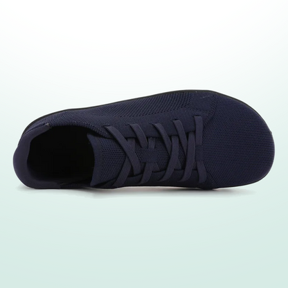 Mobivio Active Knit Barefoot Shoes - Navy Black