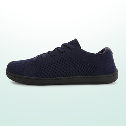 Mobivio Active Knit Barefoot Shoes - Navy Black