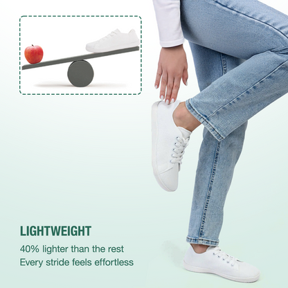 Mobivio Barefoot Shoes - White