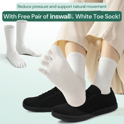 Zarvia Barefoot Shoes - Black