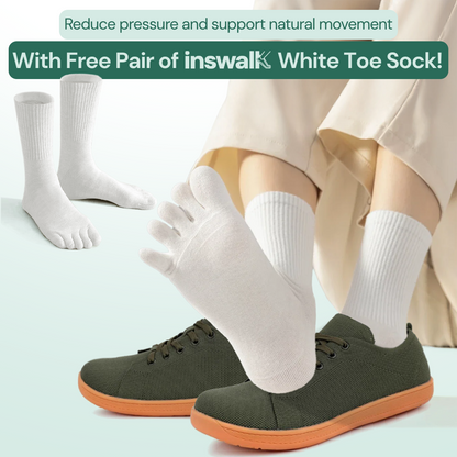 Zarvia Barefoot Shoes - Green Gum