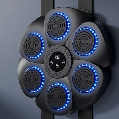 Smart Boxing Trainer with Music and Lights
