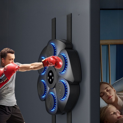 Smart Boxing Trainer with Music and Lights