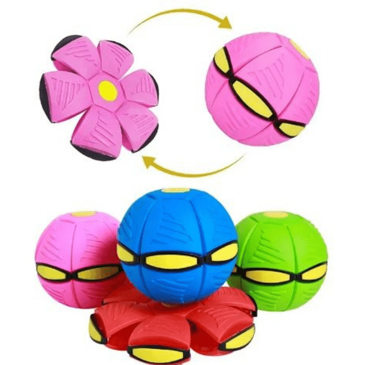 Transforming Flying Ball Toy for Dogs