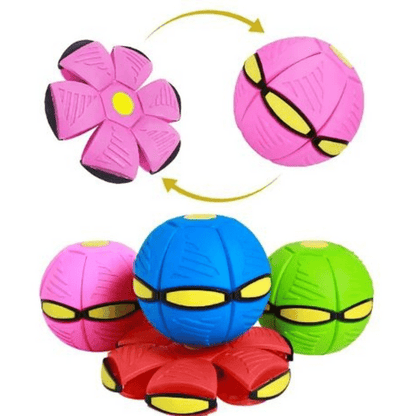 Transforming Flying Ball Toy for Dogs