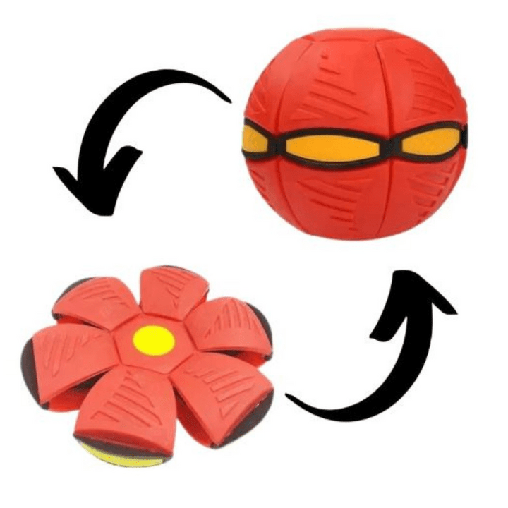 Transforming Flying Ball Toy for Dogs