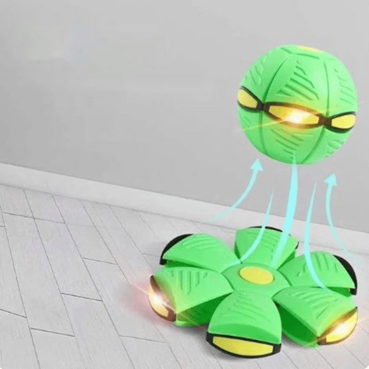 Transforming Flying Ball Toy for Dogs