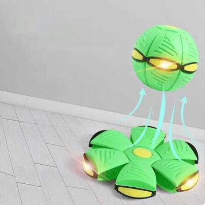Transforming Flying Ball Toy for Dogs