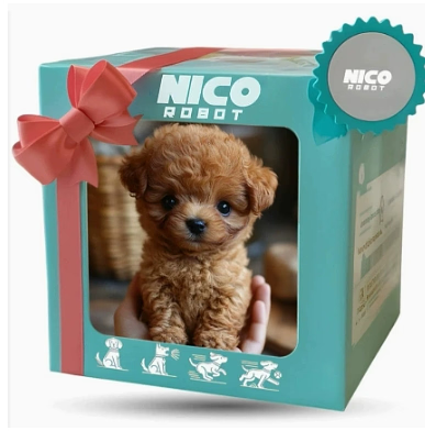 Interactive Realistic Plush Puppy Toy - Walks & Barks