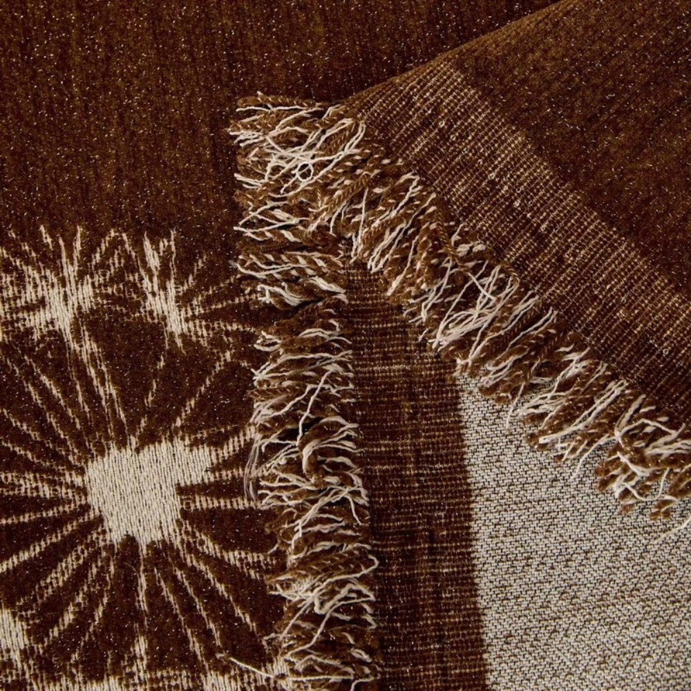 Japandi Dandelion Throw Blanket for Sofas