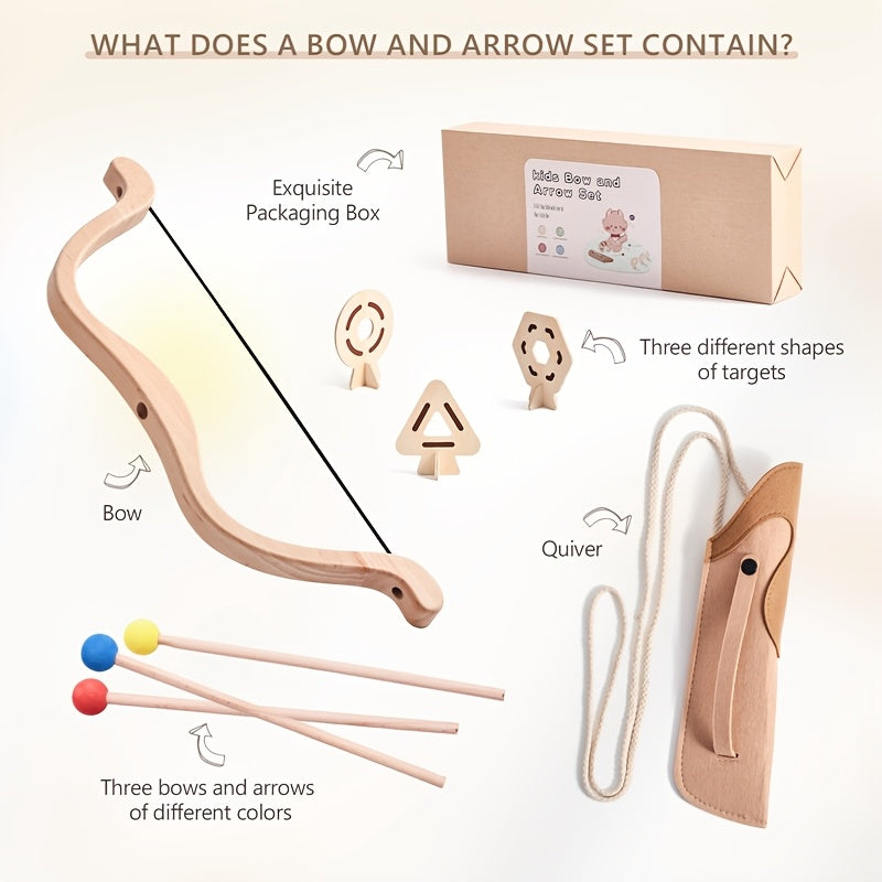 Junior Archery Set Bow and Arrows – Educational and Fun Toy