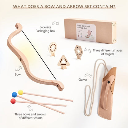 Junior Archery Set Bow and Arrows – Educational and Fun Toy
