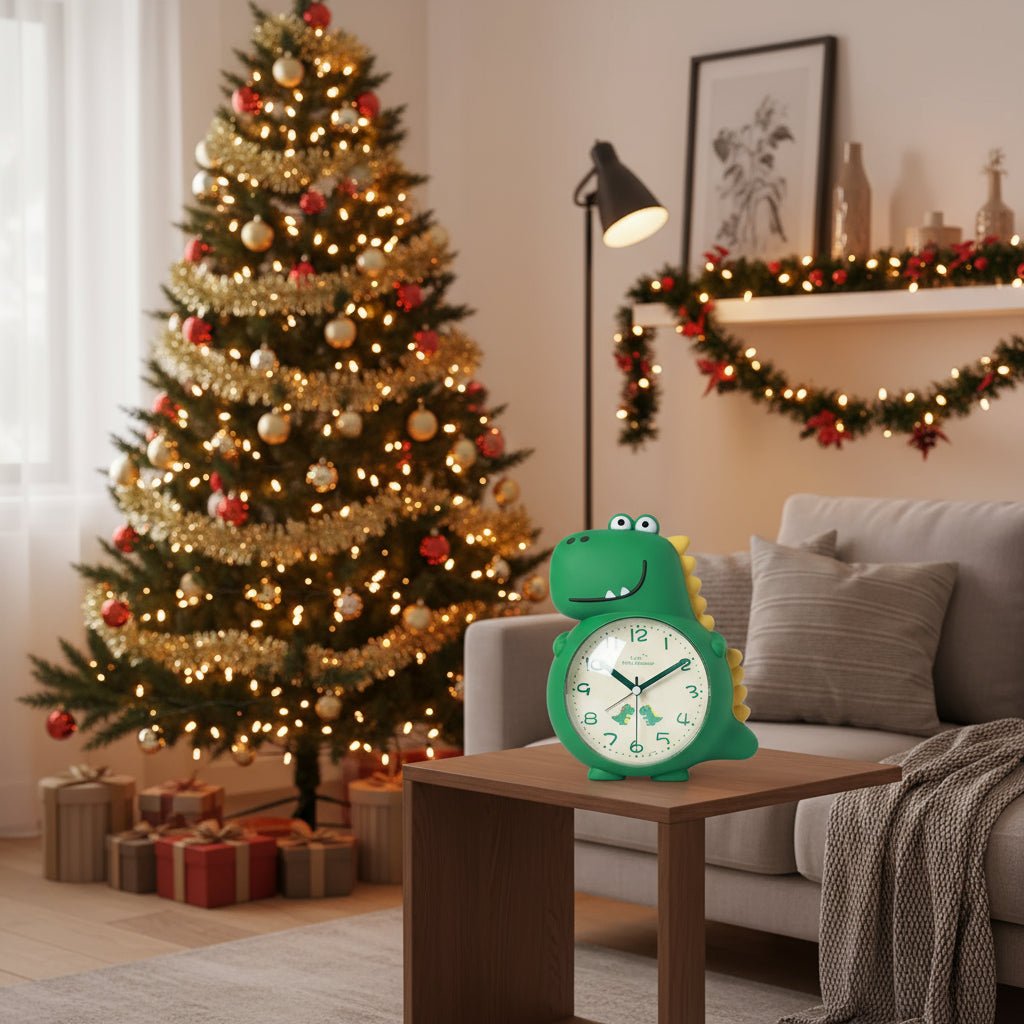 JURAWAKE - Dinosaur alarm clock with gentle wake-up light for children