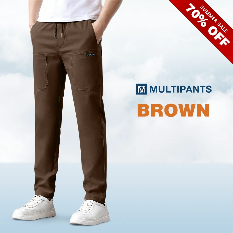 MultiPants - Men's High-Stretch Multi-Pocket Cargo Pants