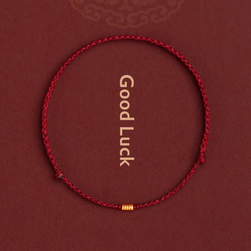 Kabbalah Protection Beaded Cord Bracelet