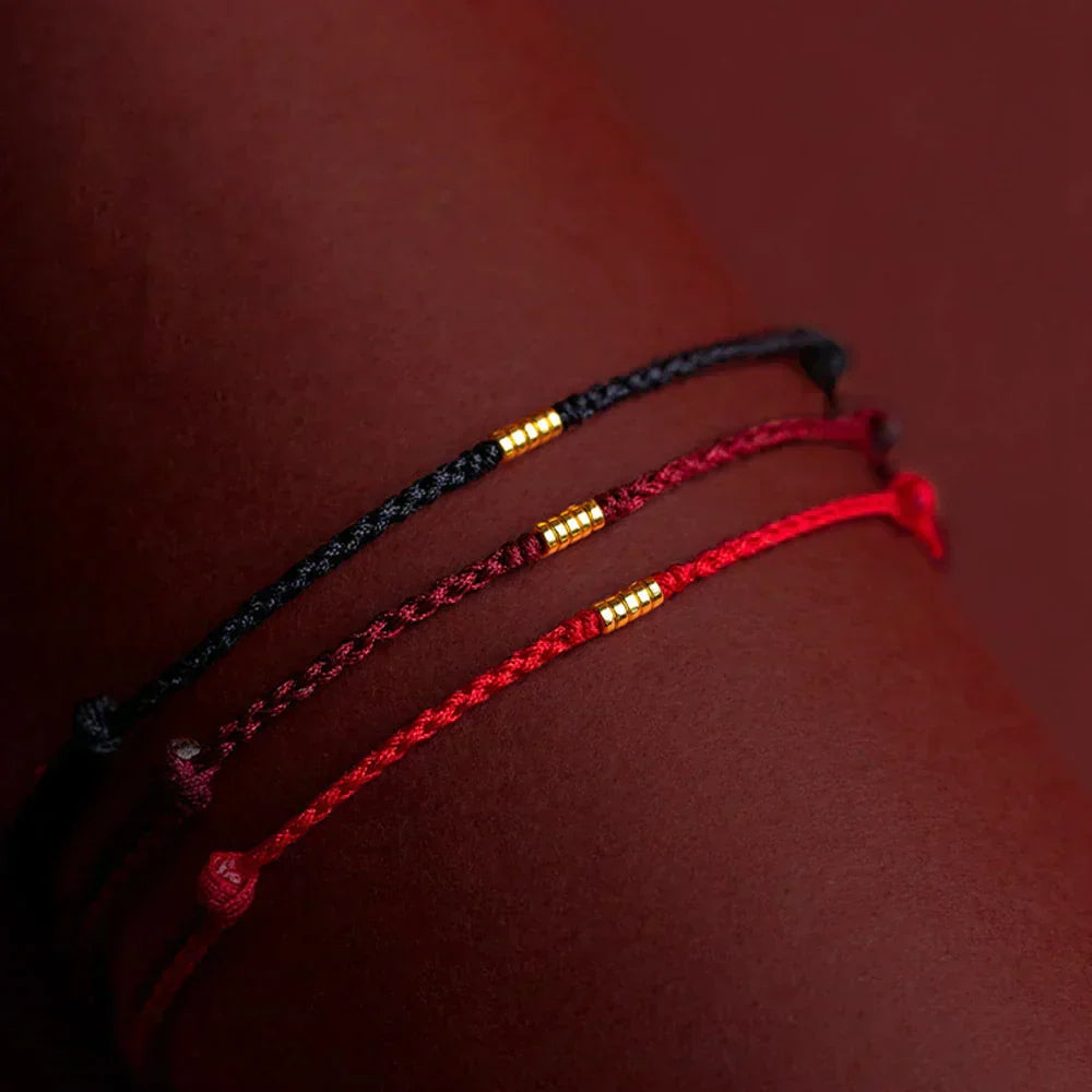 Kabbalah Protection Beaded Cord Bracelet