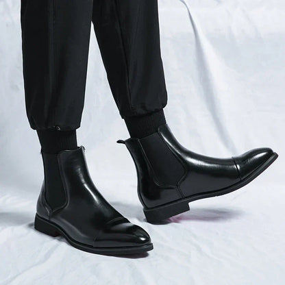 Kestrel & Co. Leather Chelsea Boots for Daily Wear